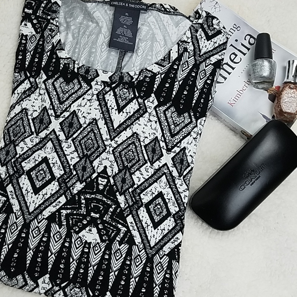 Tribal print tunic